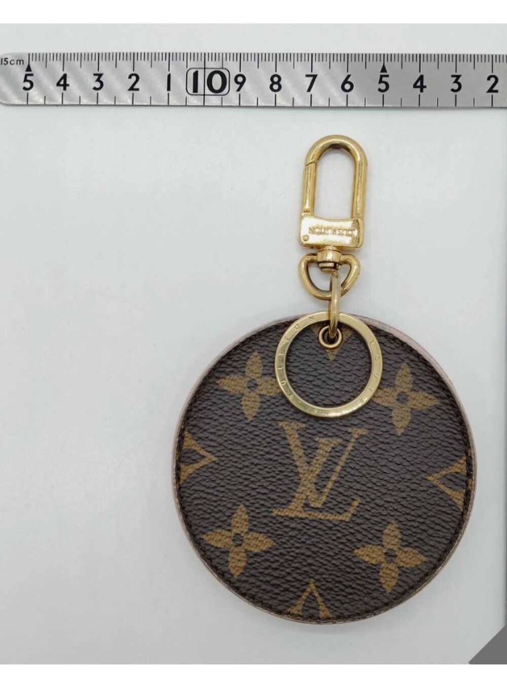 Louis Vuitton Key Ring M68003 Browns Pinks CXO137 - Picture 6 of 7